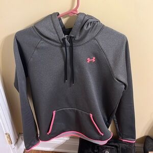 Gray Under Armour Hoodie size medium